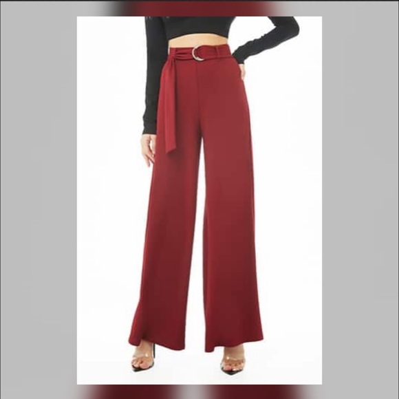 Forever 21 Pants - {F21} Classy Burgundy Trousers